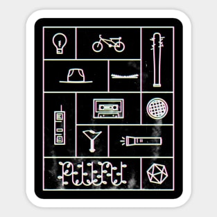 Stranger things Items II: The Upside Down Sticker